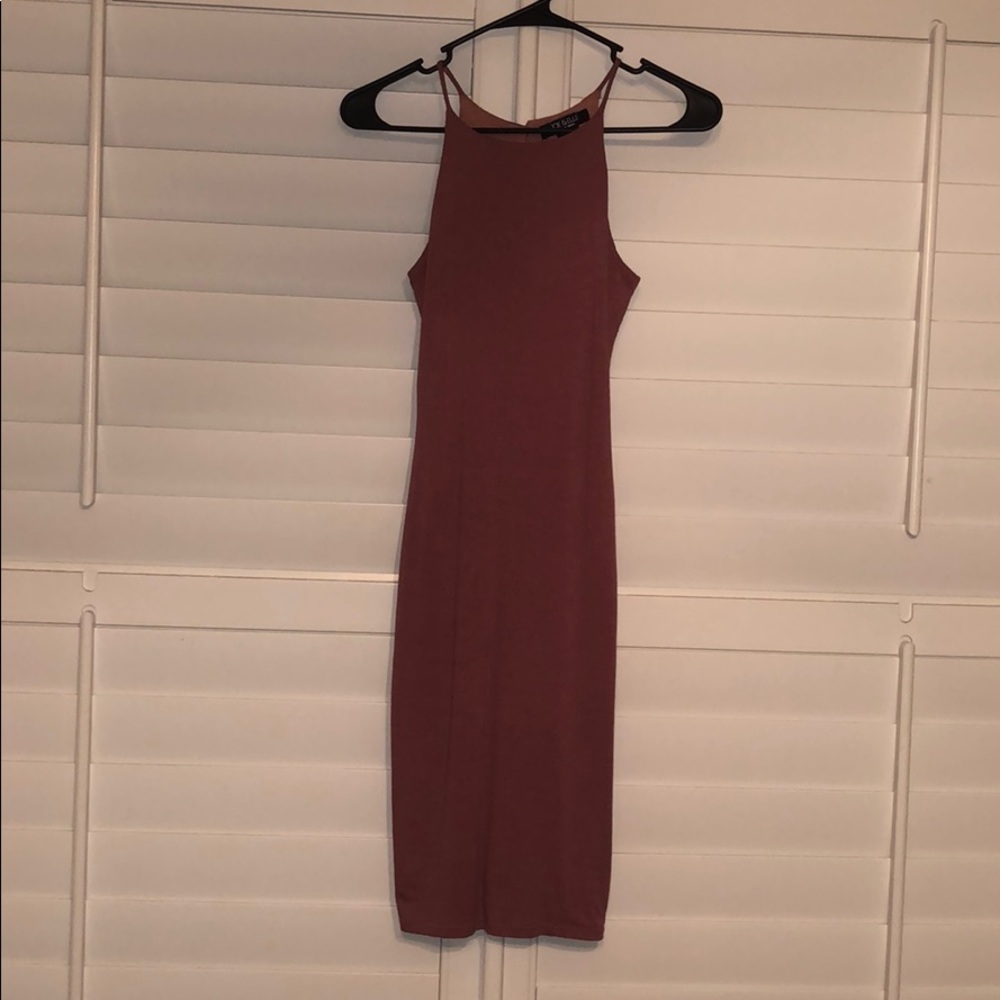 Mauve Mini Dress